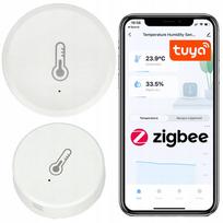Temperatūros ir drėgmės jutiklis ZIGBEE TUYA MINI
