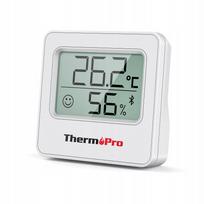 Drėgmės ir temperatūros matuoklis ThermoPro TP357 su Bluetooth ir garsiniu signalu