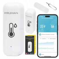Išmanusis WiFi temperatūros ir drėgmės jutiklis TUYA