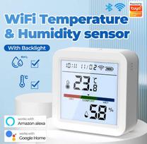 Temperatūros ir drėgmės jutiklis TH05 su WiFi ir spalvotu LCD