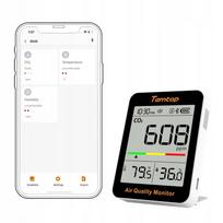 CO2 jutiklis namams su Bluetooth, oro kokybės stebėjimas