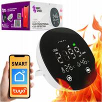 Temperatūros ir drėgmės jutiklis su CO2, WiFi, Spacetronik Tuya