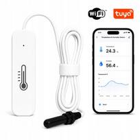 Temperatūros ir drėgmės jutiklis su 100 cm zondu TUYA WIFI TermHoff