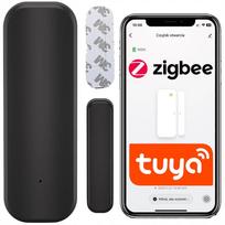 Durų ir langų atidarymo jutiklis ZigBee 3.0 Tuya, juodas