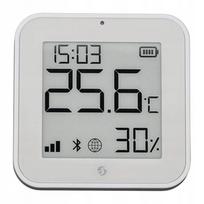 Temperatūros ir drėgmės jutiklis Shelly BLU H&T ZB ZigBee, baltas