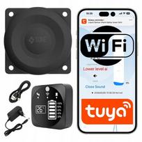 Skysčio lygio jutiklis Tuya WiFi, 0–5 m, LCD, vandens bakui