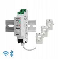 Energijos matuoklis Shelly Pro 3EM 120A V2, WiFi, LAN