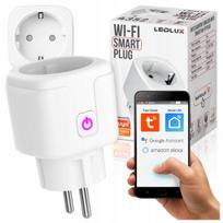 Išmanusis WIFI lizdas su laikmačiu ir energijos matuokliu TUYA SMART