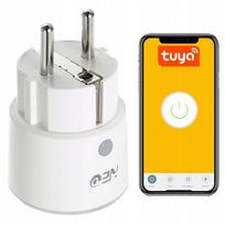 Išmanioji rozetė TUYA WiFi 16A su energijos matuokliu