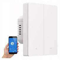 Išmanusis sieninis jungiklis SONOFF M5-2C-80W, 2 kanalai, WiFi, Matter