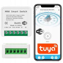 WiFi rėlė TUYA, įmontuojamas jungiklis, 16A, išmanus šviesos valdiklis