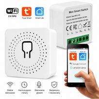 WiFi relė TUYA Smart Life, 16A valdiklis