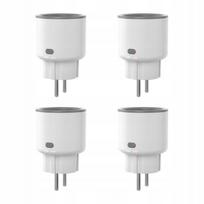 Išmanusis kištukinis lizdas Sonoff S60TPF, 16A, 4000W, WiFi, energijos stebėjimas, 4 vnt.