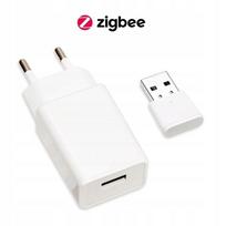 Zigbee signalo stiprintuvas TUYA su maitinimo adapteriu