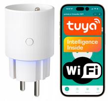 Išmanusis WiFi kištukas TUYA Smart Life, 3600W, su energijos matuokliu