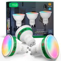 Išmaniosios LED lemputės NOUS P8Z ZigBee GU10, RGB, 420 lm, 3 vnt.