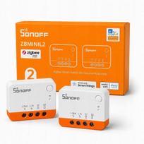 Relės Sonoff ZBMINIL2 (2 vnt.) ZigBee, be N, suderinamos su Alexa ir Google