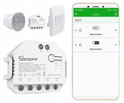 WiFi jungiklis SONOFF DUAL R3, dviejų kanalų, dvigubas relė