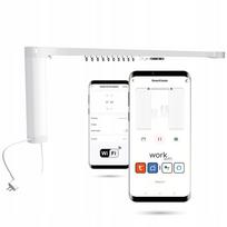 Elektrinė užuolaidų karnizo sistema WiFi Tuya, 2,2 m, komplektas