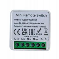 Belaidis RF jungiklis 433 MHz, 16A