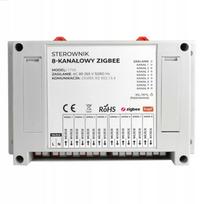 Jungiklis valdiklis 8 kanalų 8x10A ZigBee TUYA Smart Life