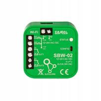 Vartų valdiklis 2 įėjimams, Wi-Fi, ZAMEL SBW-02