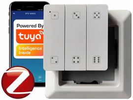Nuotolinio valdymo jungiklis su 18 scenų, magnetinis, ZigBee Tuya