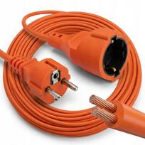 Lauko elektros kabelis vejapjovei 2x1,5 mm, 30 m