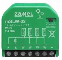 LED valdiklis ZAMEL SUPLA mSLW-02, 4 kanalų, WiFi, mini