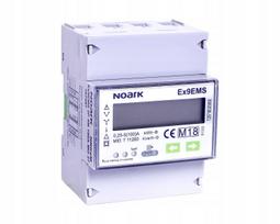 Elektros skaitiklis NOARK Ex9EMS, 3 fazių, 4 moduliai, 100A, MO 2T, 107297