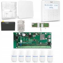 Signalizacijos komplektas PERFECTA 64 M 2G/4G LTE su INT-KSG2R-W ir SLIM-PIR