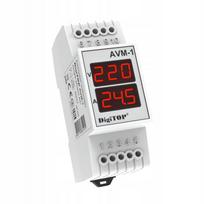 Ampermetras-voltmetras DigiTOP AVM-1, 1–63 A