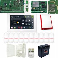 Signalizacijos komplektas SATEL Integra 64 su INT-TSI-W, INT-GSM LTE, ACU-220 ir 18Ah baterija
