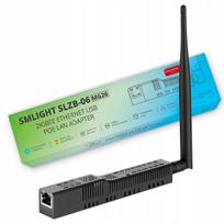 Zigbee tinklo adapteris SLZB-06mg26 su EFR32MG26, Ethernet, PoE, USB, LAN ir WiFi