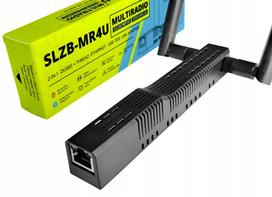 Adapteris SLZB-MR4U su ZigBee, Thread, PoE, USB, WiFi, LAN, CC2674P10, EFR32MG26, ESP32