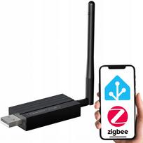 ZigBee vartai CC2652P su USB ir antena, suderinami su Home Assistant ir ZigBee2MQTT