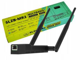 ZigBee ir Thread adapteris SLZB-MR2U su Matter, ESP32, CC2652P, EFR32MG21, PoE, WiFi, LAN