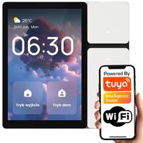 Jutiklinis valdymo pultas 3,5", 3 mygtukų, WiFi, IR, BT Mesh, TUYA