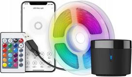 Universalus išmanusis IR nuotolinio valdymo pultas WiFi, suderinamas su Alexa + dovana LED TV RGB