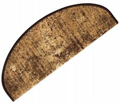 Laiptų kilimėliai MARS BROWN, neslystantys, 64x24x3 cm