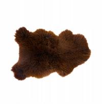 Natūrali rudos spalvos avikailio kailinė, 60 cm, XXXS (Little Lamb)