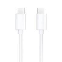 USB-C kabelis - MAYAXESS - Samsung Galaxy S24/S24 FE - 20W - 1 metras - Baltas