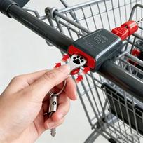 Pirkinių vežimėlio tokenų laikiklis, nerūdijantis plienas, 3 vnt., Homepage