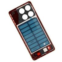 Baterijos kraštas - XIAOMI - Poco X6 Pro - Geltonas - Originalus - Integruota lipni juosta