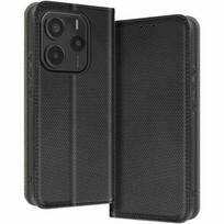 Išmaniojo telefono dėklas - Xiaomi - Redmi Note 14 5G - Dirbtinė oda - Magnetinė užsegimas - Kortelės laikiklis