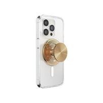Telefono laikiklis Mobilio telefono aksesuaras Popsockets PopGrip MagSafe Aliuminis radialinis Auksas