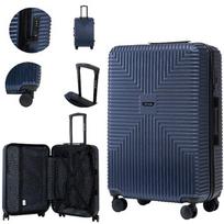 Didelis lagaminas Wings Jackdaw L, 28", 97 l, TSA spyna, 360° ratukai, patvarus perdirbto polikarbonato korpusas, Large suitcase