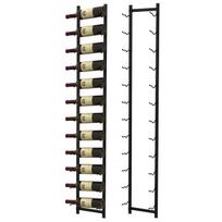 Vyno lentyna Costway, 22x13,5x145 cm, juoda