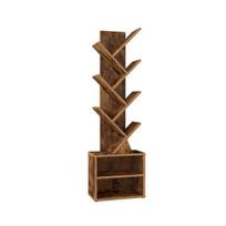 Knygų lentyna Medžio forma 20.3x38x123.2 cm Ruda