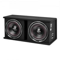 Subwooferis Dvigubas 305 mm 1200W RMS Subwooferis ir Stiprintuvo Komplektas 80.3x38x36.5 cm